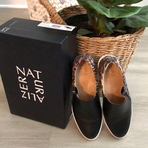 Wedge sneaker worn once for sale